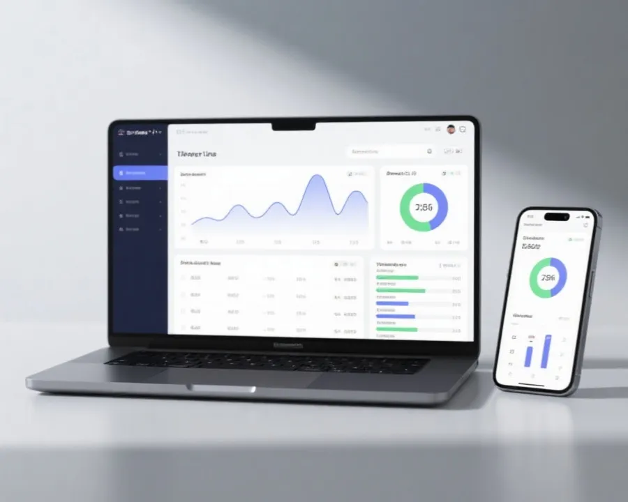 開獎直播多裝置顯示示意圖