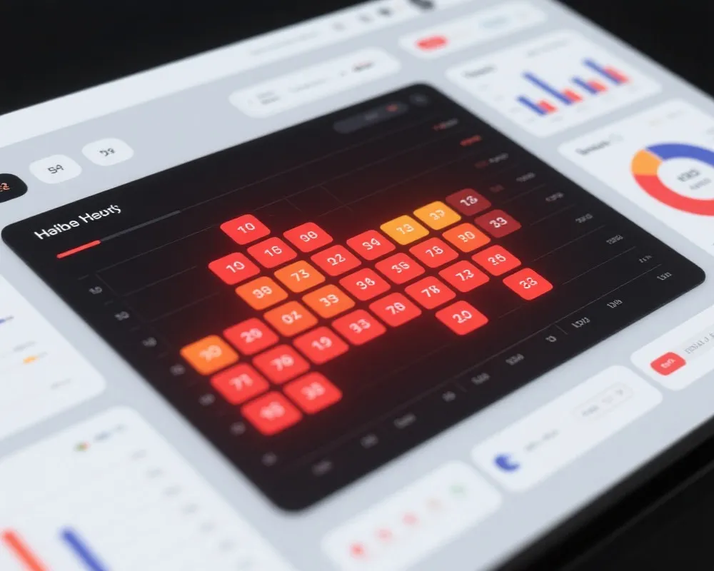 冷熱號碼追蹤示意